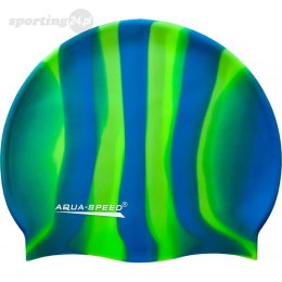 Czepek pływacki Aqua-Speed Bunt tęczowy kol. 58 AQUA-SPEED