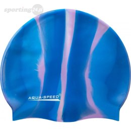 Czepek pływacki Aqua-Speed Bunt tęczowy kol. 60 AQUA-SPEED