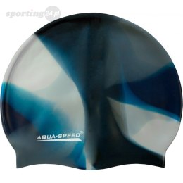 Czepek pływacki Aqua-Speed Bunt tęczowy kol. 84 AQUA-SPEED