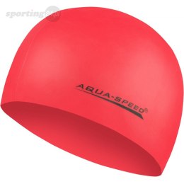 Czepek pływacki Aqua-Speed Mega czerwony 31 100 AQUA-SPEED