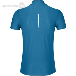 Koszulka męska do biegania Asics Running Essentials 1/2 Zip Top niebieska 134087 8154 Asics