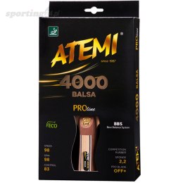 Rakietka do ping ponga New Atemi 4000 Pro Balsa anatomical Atemi