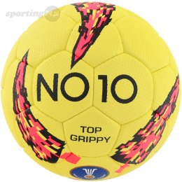 Piłka ręczna NO10 Top Grippy II żółta 56047-2 NO10
