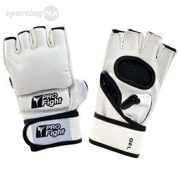 Rękawice MMA Gloves Profight PU biały PROfight