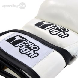 Rękawice MMA Gloves Profight PU biały PROfight