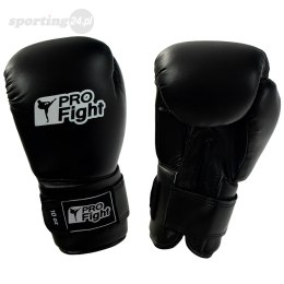 Rękawice bokserskie Profight skóra Dragon czarne PROfight