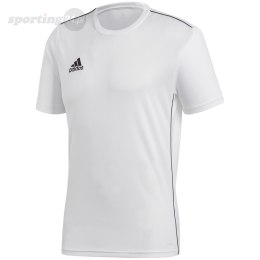 Koszulka męska adidas Core 18 Training Jersey biała CV3453 Adidas teamwear