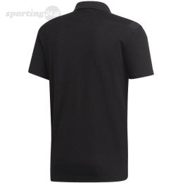 Koszulka męska adidas Tiro 19 Cotton Polo czarna DU0867 Adidas teamwear