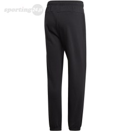 Spodnie męskie adidas Essentials Plain Slim Pant FT czarne DU0371 Adidas