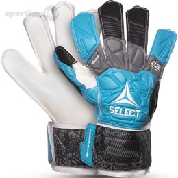 Rękawice bramkarskie Select 22 Flexi Grip Flat Cut 2019 niebiesko-szaro-białe Select