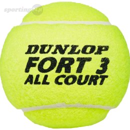 Piłki do tenisa ziemnego Dunlop Fort All Court Tournament Select 4szt Dunlop