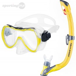 Zestaw do nurkowania Aqua-Speed Maska Enzo Fajka Evo żółty 18 604 AQUA-SPEED