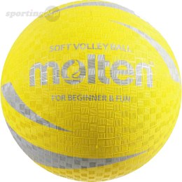 Piłka siatkowa Molten softball żółta S2V1250-Y Smj