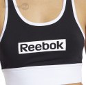Stanik Reebok TE Linear Logo Bral czarno-biały FK6713 Reebok