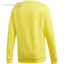 Bluza męska adidas Core 18 Sweat Top żółta FS1897 Adidas teamwear