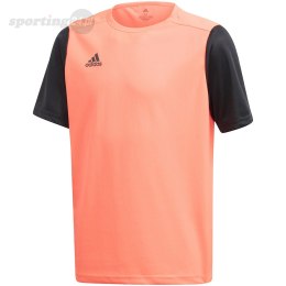 Koszulka dla dzieci adidas Estro 19 Jersey JUNIOR pomarańczowo-czarna FT6680 Adidas teamwear