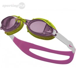 Okulary pływackie Nike Os Chrome JUNIOR różowo-zielone NESSA188-688 Nike