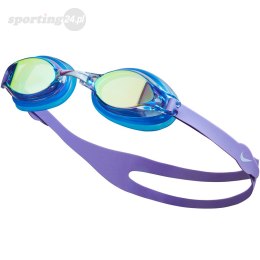 Okulary pływackie Nike Os Chrome fioletowo-niebieskie NESS7152-990 Nike