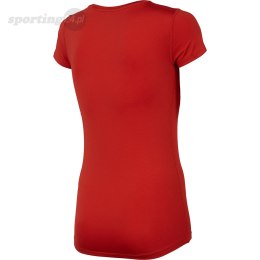 Koszulka damska 4F czerwona NOSH4 TSDF002 62S 4F
