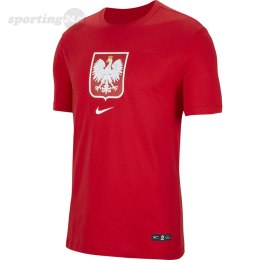 Koszulka dla dzieci Nike Polska TEE Evergreen Crest CU1212 611 Nike Football
