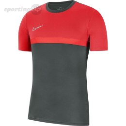 Koszulka dla dzieci Nike Dry Academy PRO TOP SS czerwono-szara BV6947 064 Nike Team
