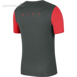 Koszulka dla dzieci Nike Dry Academy PRO TOP SS czerwono-szara BV6947 064 Nike Team