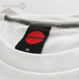 Koszulka męska Ozoshi Blank Masaru biała O20TSBR008-ADD Ozoshi