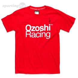 Koszulka męska Ozoshi Satoru czerwona O20TSRACE006 Ozoshi