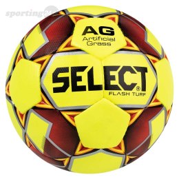 Piłka nożna Select Flash Turf 4 2019 IMS żółto-czerwono-szara 14989 Select