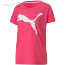 Koszulka damska Puma Active Logo Tee Glowing różowa 852006 76 Puma
