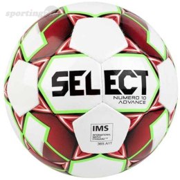 Piłka nożna Select Numero 10 Advance biało-czerwona 16620 Select