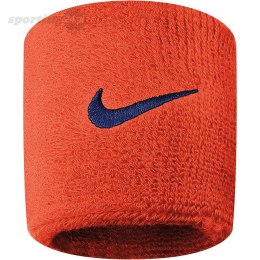 Frotki na rękę Nike Swoosh Wristbands pomarańczowe N0001565804OS Nike Football