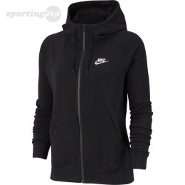 Bluza damska Nike Essentials Hoodie FZ FLC czarna BV4122 010 Nike