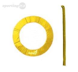 Osłona na sprężyny i pokrowce na słupki na trampolinę 10 FT/312 cm 8p żółty JUMPI
