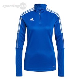 Bluza damska adidas Tiro 21 Training Top niebieska GM7316 Adidas teamwear