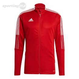 Bluza męska adidas Tiro 21 Track czerwona GM7308 Adidas teamwear