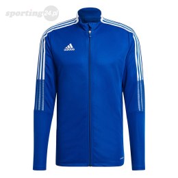 Bluza męska adidas Tiro 21 Track niebieska GM7320 Adidas teamwear