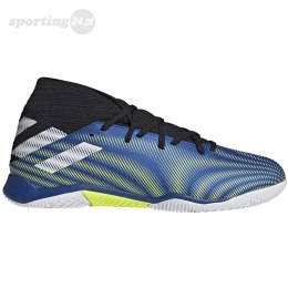 Buty piłkarskie adidas Nemeziz.3 IN niebieskie FW7409 Adidas