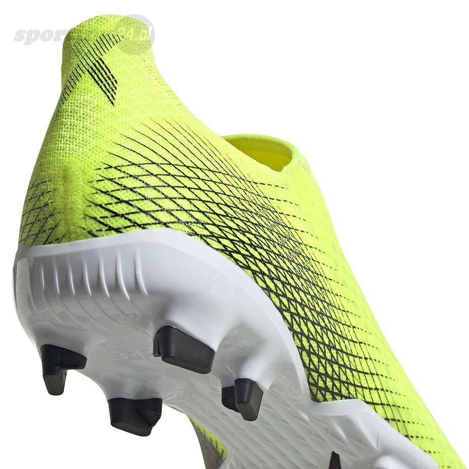 Buty piłkarskie adidas X Ghosted.3 LL FG żółto-czarne FW6969 Adidas