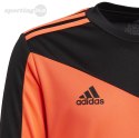 Bluza bramkarska dla dzieci adidas Squadra 21 GoalKeeper Jersey Youth pomarańczowo-czarna GK9806 Adidas teamwear