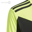 Bluza bramkarska dla dzieci adidas Squadra 21 Goalkeeper Jersey Youth czarno-limonkowa GN5794 Adidas teamwear