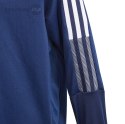 Bluza dla dzieci adidas Tiro 21 Training Top Youth granatowa GK9661 Adidas teamwear