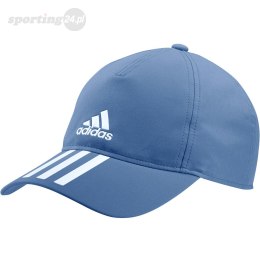 Czapka z daszkiem damska adidas Aeoredy Baseball Cap 3 Stripes OSFW niebieska GM6279 Adidas