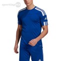 Koszulka męska adidas Squadra 21 Jersey Short Sleeve niebieska GK9154 Adidas teamwear