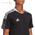 Koszulka męska adidas Tiro 21 Training Jersey czarna GM7586 Adidas teamwear