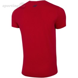 Koszulka męska 4F czerwona H4L21 TSM021 62S 4F
