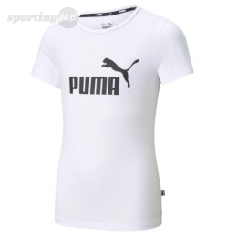 Koszulka dla dzieci Puma ESS Logo Tee G biała 587029 02 Puma