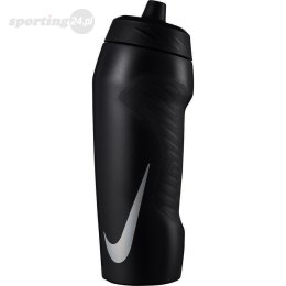 Bidon Nike Hyperfuel Water Bottle 700 ml czarno-srebrny N352401424 Nike Football
