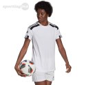 Koszulka damska adidas Squadra 21 Jersey biała GN5753 Adidas teamwear