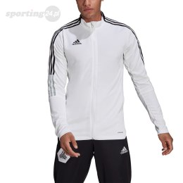 Bluza męska adidas Tiro 21 Track biała GM7309 Adidas teamwear